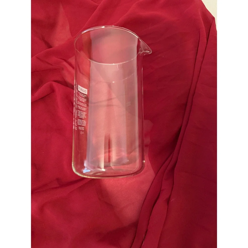Bodum 1508-10 Spare Glass Beaker 8 Cup 1.0L 34oz French Press Replacement Clear